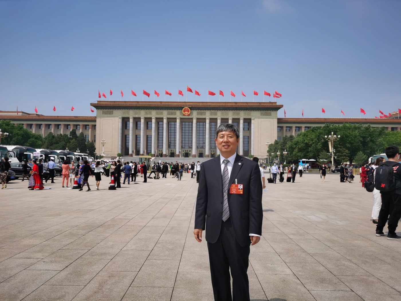 5. 全国人大代表、中国工程院院士、佳博(中国)科技委副主任、中国航空研究院副院长樊会涛